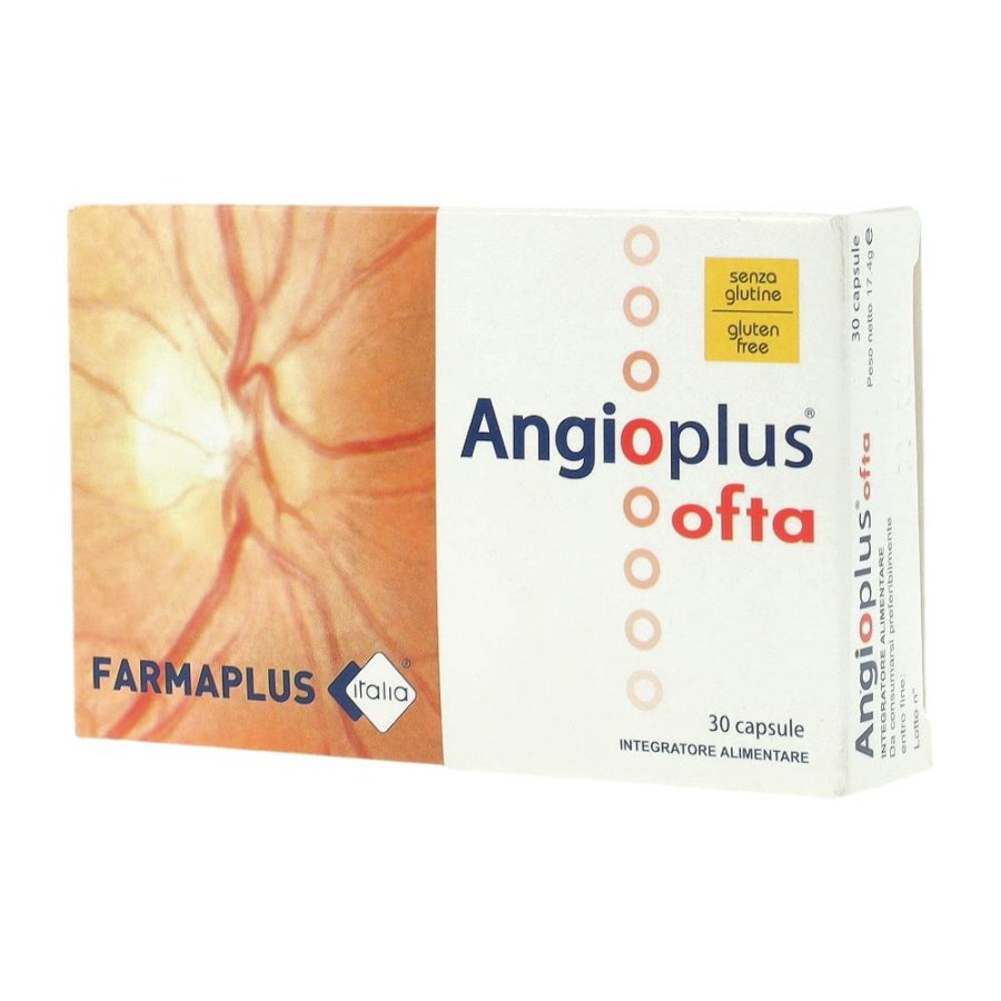 Farmaplus Italia Salute Occhi Angioplus Ofta Integratore 30 Capsule Farmaplus Italia Salute Occhi Angioplus Ofta Integratore 30 Capsule