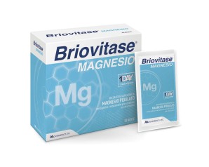 Montefarmaco Prodotti per la Salute ed il Benessere Briovitase Magnesio Integratore Alimentare 20 Bustine