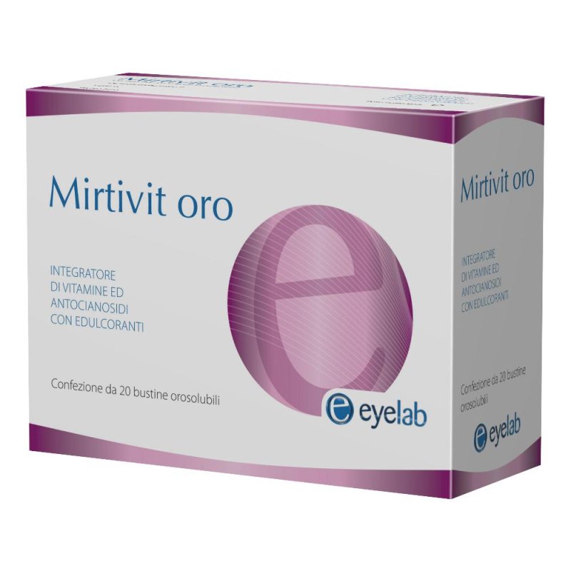 SIFI  Salute e Benessere Occhi Mirtivit Oro Integratore Alimentare 20 Buste