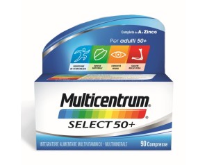 Multicentrum Select 50+ Integratore Multivitaminico 90 Compresse