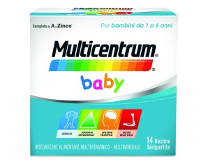 Multicentrum Baby Integratore Alimentare 14 Bustine Effervescenti