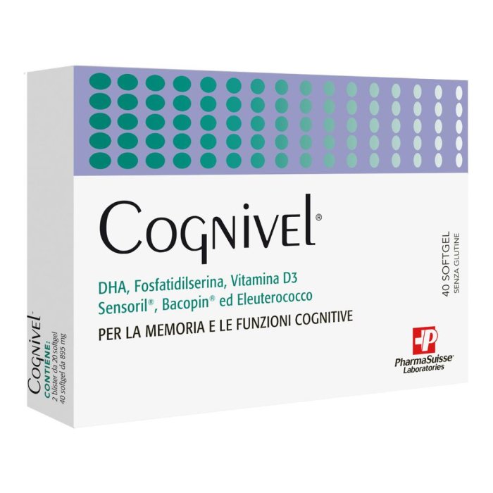 Pharmasuisse Laboratories Cognivel 40 Softgel Pharmasuisse Laboratories Cognivel 40 Softgel