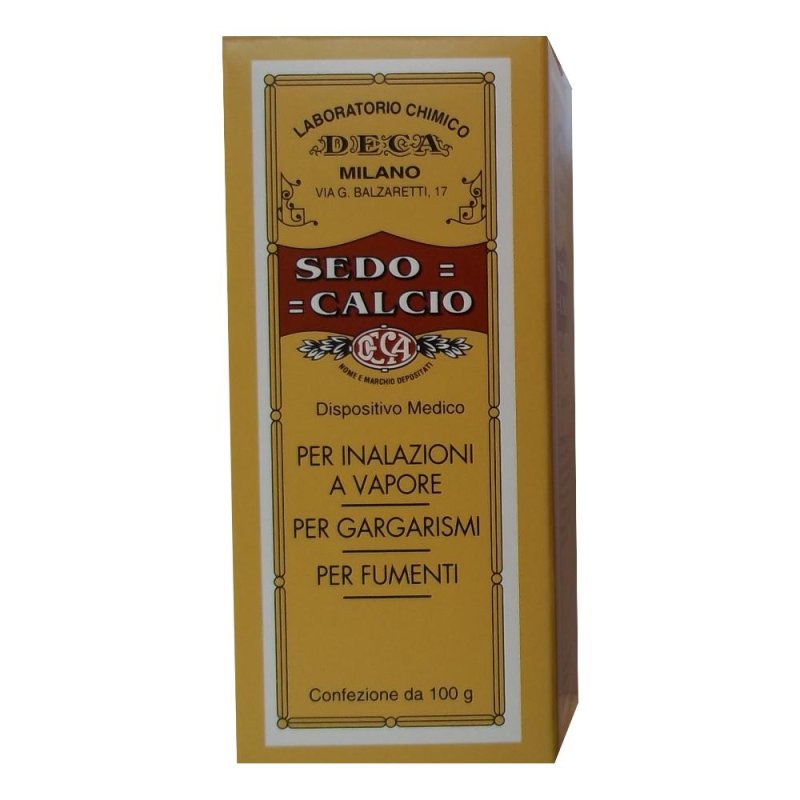 Deca Laboratorio Chimico Sedo Calcio Plus Soluzione per Aerosol e Fumenti 100 ml Deca Laboratorio Chimico Sedo Calcio Plus Soluzione per Aerosol e Fumenti 100 ml