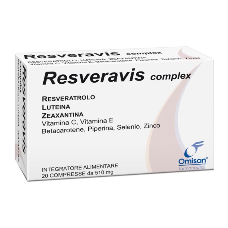 RESVERAVIS 20 Cps 510mg RESVERAVIS 20 Cps 510mg