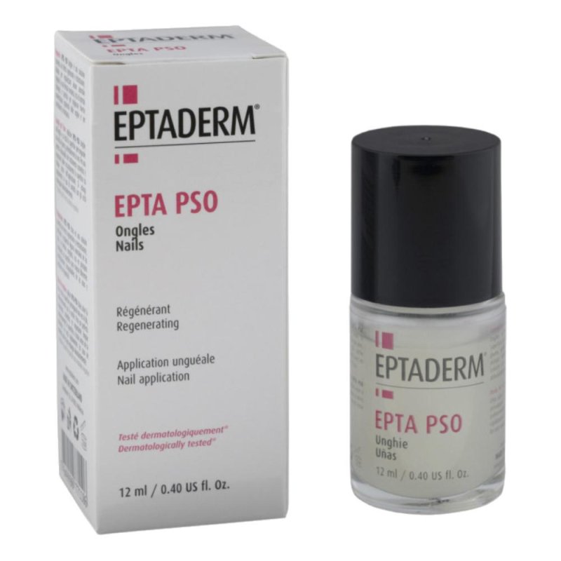 Epta Pso unghie soluzione film 12 ml trattamento per unghie ispessite e psoriasiche Epta Pso unghie soluzione film 12 ml trattamento per unghie ispessite e psoriasiche