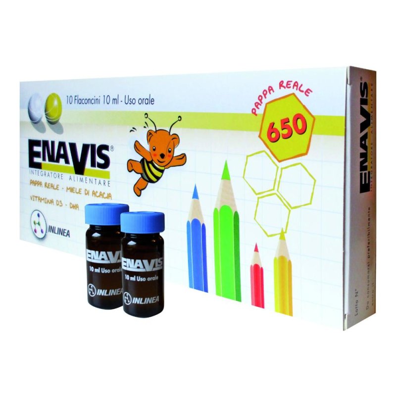 Inlinea Enavis Integratore Alimentare 10 Flaconcini Inlinea Enavis Integratore Alimentare 10 Flaconcini
