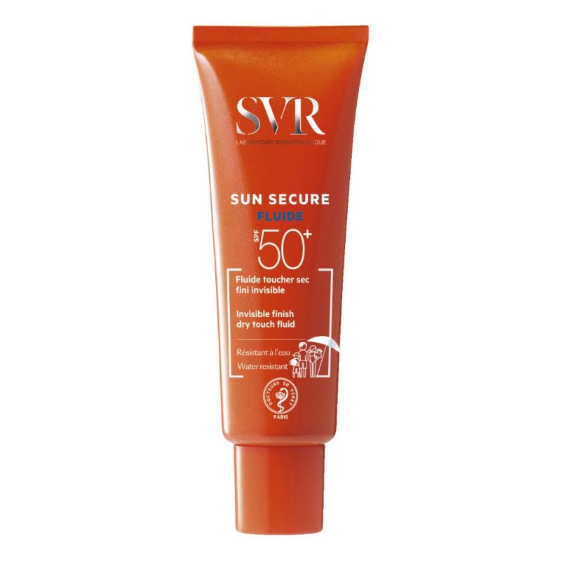 SVR Sun Secure Fluide SPF 50+ Fluido Invisibile Effetto Dry Touch Viso 50 ml SVR Sun Secure Fluide SPF 50+ Fluido Invisibile Effetto Dry Touch Viso 50 ml