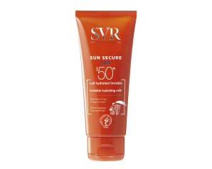 SVR Sun Secure Lait SPF 50+ Latte Idratante Invisibile Viso E Corpo 100 ml