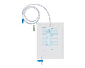 Safety Sacca Sterile a Circuito Chiuso Riutilizzabile per Raccolta Urina 1 Pezz