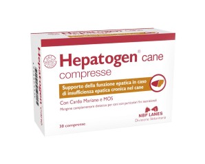 N.b.f. Lanes Hepatogen Cane 30 Compresse