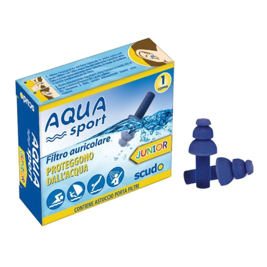 Earplug Aquasport Junior Tappi Auricolari Bambini Pezzi