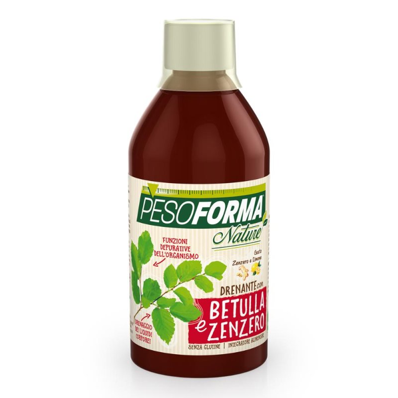 Nutrition & Sante' Italia Pesoforma Nature Drenante Betulla E Zenzero 500 Ml