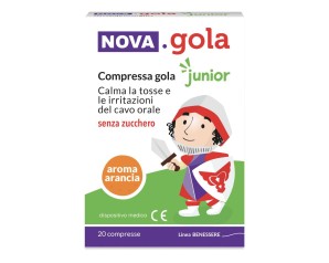 NOVA GOLA JUNIOR ARANCIA 20CPR