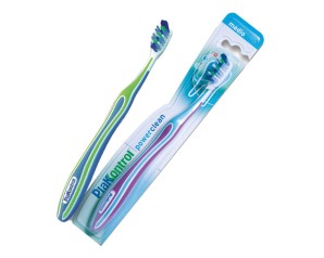 Plakkontrol Spazzolino Power Clean - spazzolino manuale ad alta efficacia contro la placca