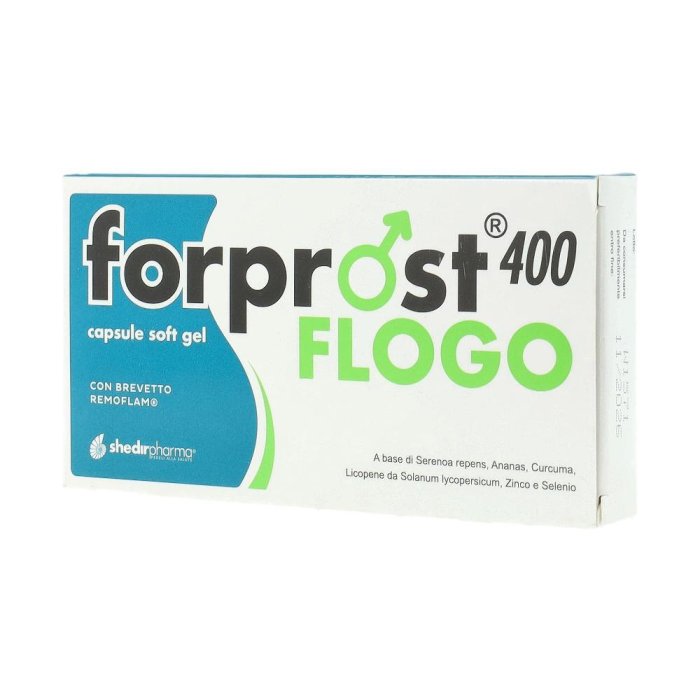 Forprost Flogo 400 Integratore Alimentare 15 Capsule Molli Forprost Flogo 400 Integratore Alimentare 15 Capsule Molli