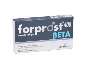 Shedir Pharma  Unipersonale Forprost 400 Beta 15 Capsule Soft Gel