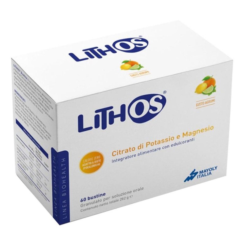 Lithos Integratore di potassio e magnesio 60 bustine Lithos Integratore di potassio e magnesio 60 bustine
