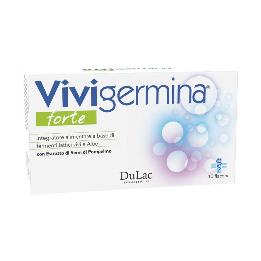 Dulac Farmaceutici 1982 Vivigermina Forte 10 Flaconcini 10 Ml Dulac Farmaceutici 1982 Vivigermina Forte 10 Flaconcini 10 Ml