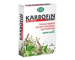 Esi  Benessere Intestinale Karbofin Forte Integratore Alimentare 30 Capsule