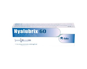 Siringa Intra-articolare Hyalubrix 60 Acido Ialuronico 1,5% 60 Mg 4 Ml