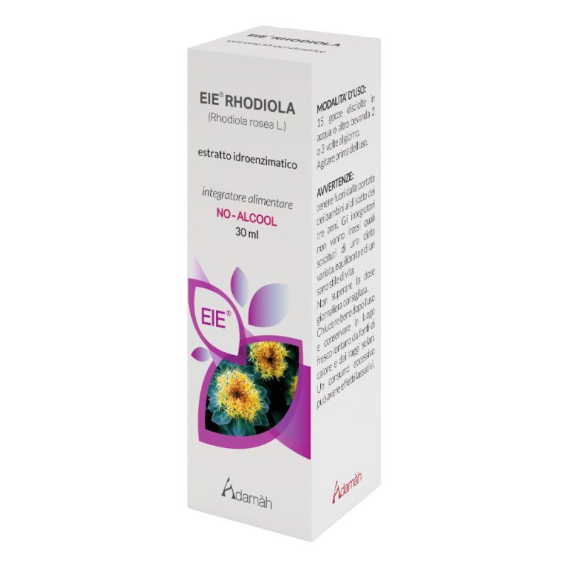 Eie Rhodiola Gocce 30 ml Integratore Naturale per Stress, Relax e Qualità del Sonno Sleep Eie Rhodiola Gocce 30 ml Integratore Naturale per Stress, Relax e Qualità del Sonno Sleep