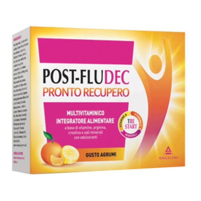 Angelini Post FluDec Pronto Recupero Stanchezza Post Influenzale 12 Bustine