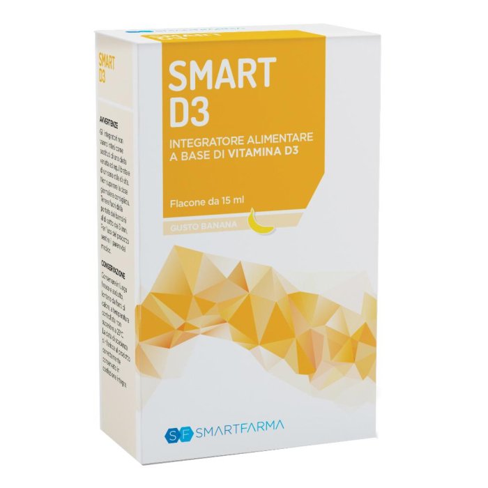 SMART D3 - Integratore con Vitamina D3 15 ml per Ossa e Immunit&agrave;