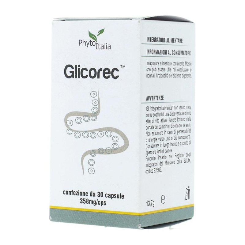 Glicorec 30 capsule integratore per il controllo della glicemia Glicorec 30 capsule integratore per il controllo della glicemia