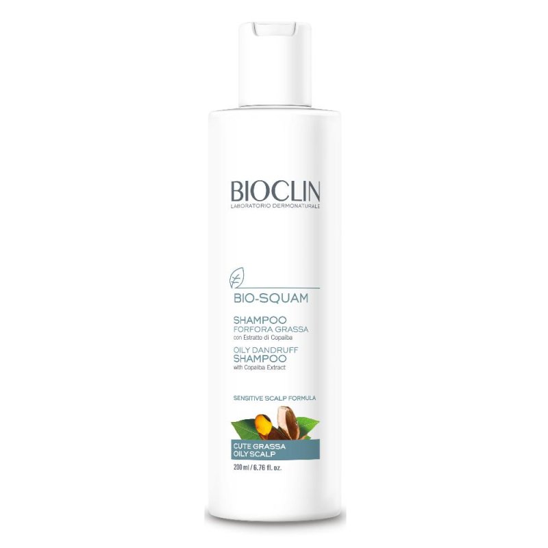 Bioclin Capelli Bio-Squam Shampoo Forfora Grassa Cute Sensibile 200 ml Bioclin Capelli Bio-Squam Shampoo Forfora Grassa Cute Sensibile 200 ml