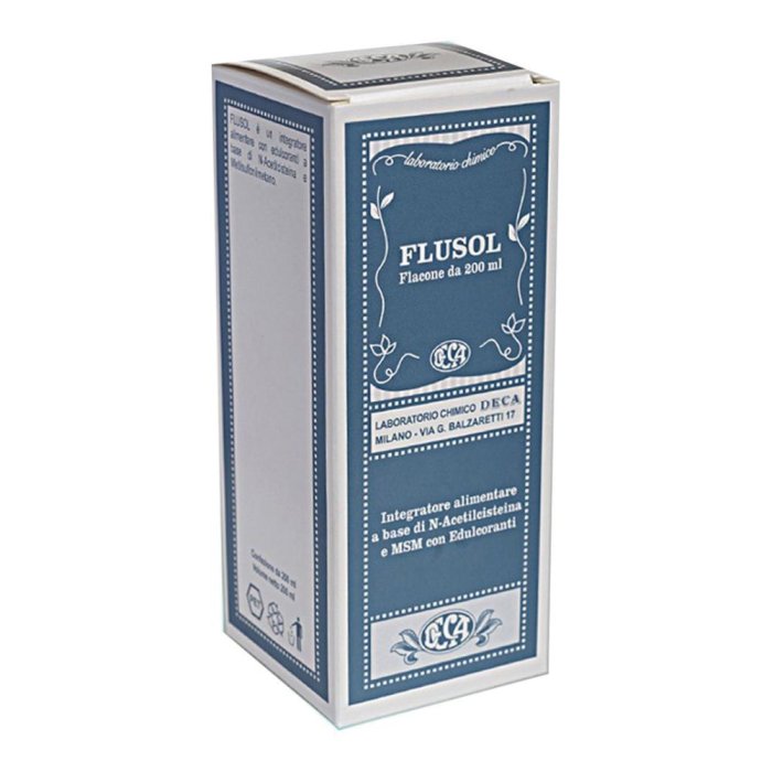 Deca Laboratorio Chimico Flusol Soluzione Orale 200 Ml Deca Laboratorio Chimico Flusol Soluzione Orale 200 Ml