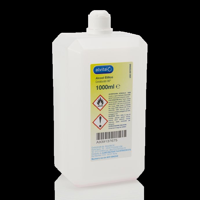 Alvita Alcool Etilico Denaturato 90 Gradi 1000 ml