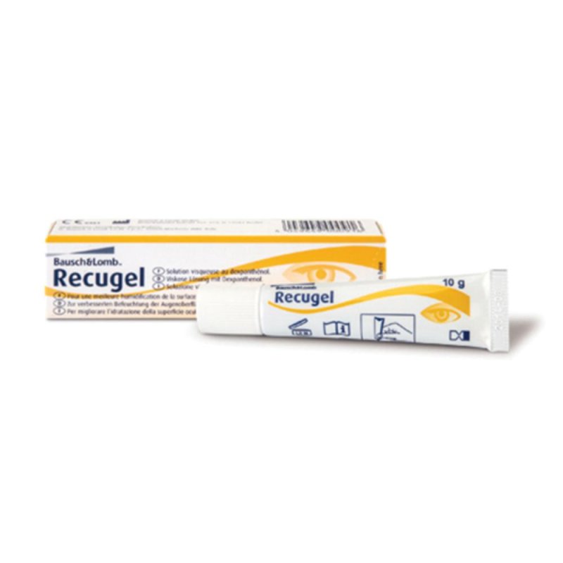 Recugel Gel Oculare per Secchezza Estrema, Irritazioni, Traumi 10 g