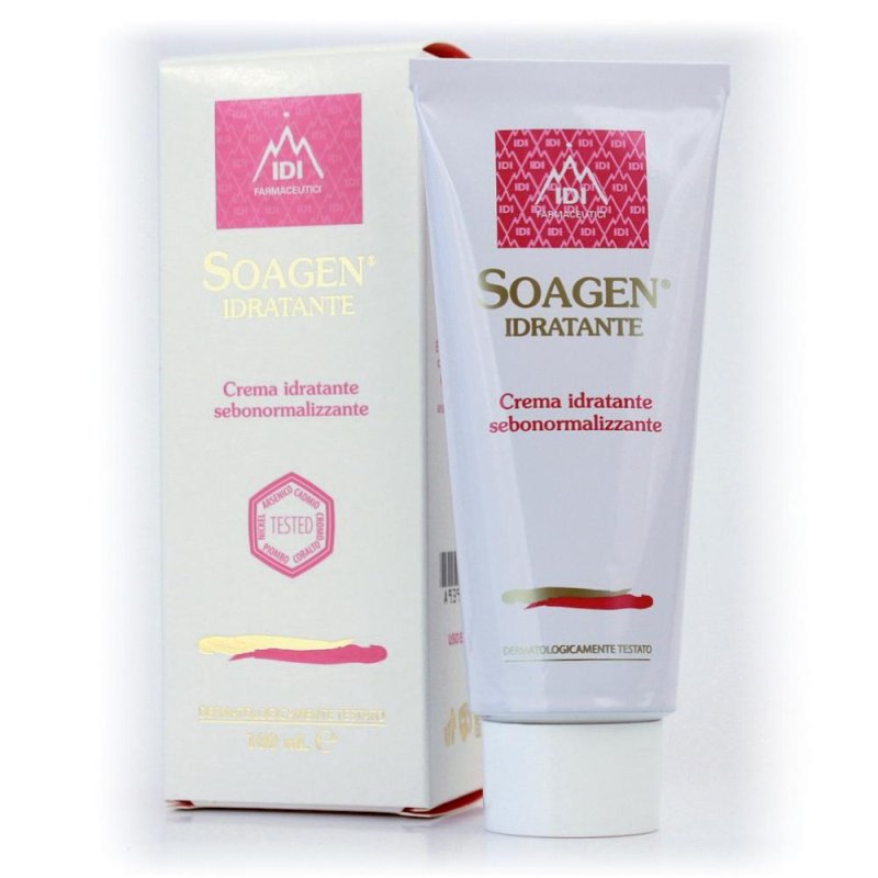 IDI Farmaceutici Cosmetica Soagen Idratante Crema Sebonormalizzante 100 ml IDI Farmaceutici Cosmetica Soagen Idratante Crema Sebonormalizzante 100 ml