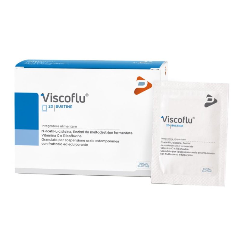 Pharma Line Viscoflu 20 Bustine Integratore alimentare Apparato Respiratorio