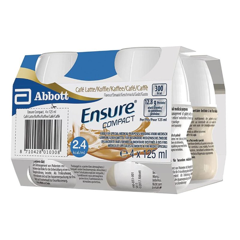 Abbott Ensure Compact Caffe 4x125ml Abbott Ensure Compact Caffe 4x125ml
