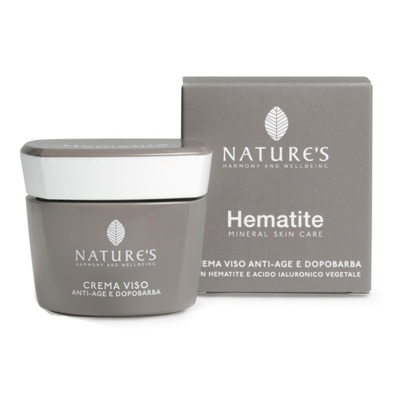 Hematite crema viso antiet&agrave; dopobarba - crema dopobarba antirughe
