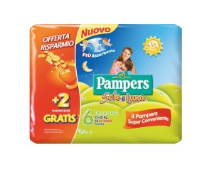 PAMPERS SOLELUNA XL 32+2