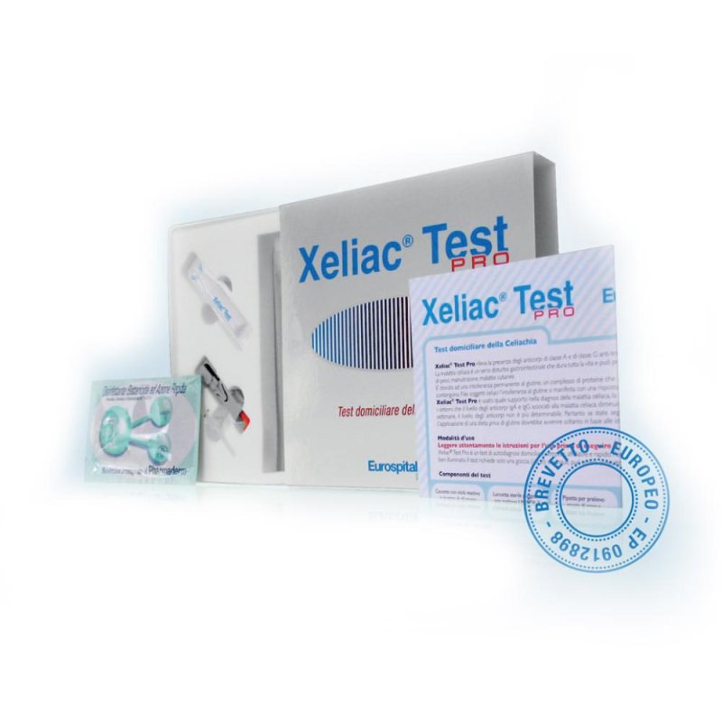 Eurospital Xeliac Test Pro Test Domiciliare della Celiachia Eurospital Xeliac Test Pro Test Domiciliare della Celiachia