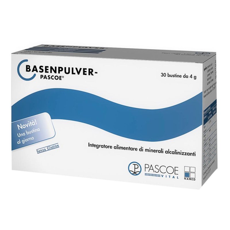 Named Pascoe Alcalinizzanti Basenpulver Integratore Alimentare 30 Buste Named Pascoe Alcalinizzanti Basenpulver Integratore Alimentare 30 Buste