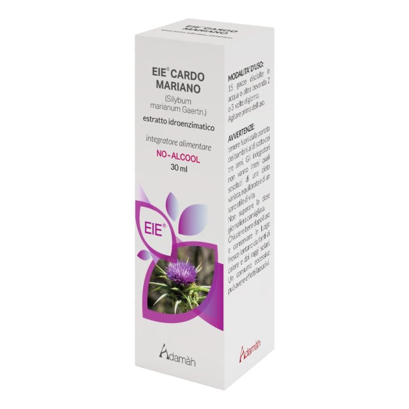 Cardo Mariano EIE Gocce 30 ml Integratore Naturale Depurativo per Fegato e Digestione