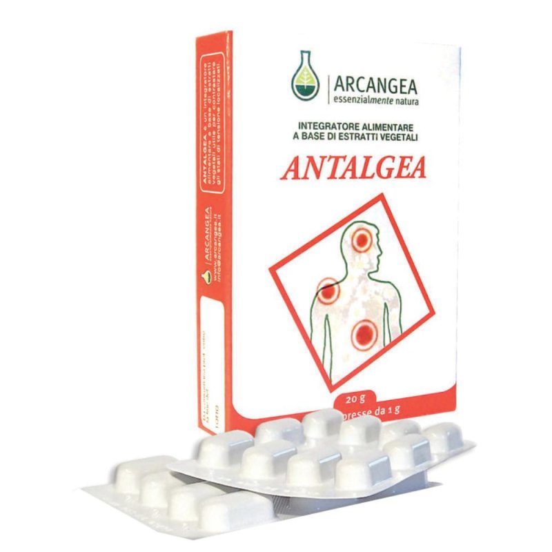 Antalgea Arcangea 40 Compresse Integratore Naturale a Base di Estratti Vegetali per il Benessere Articolare e Muscolare Antalgea Arcangea 40 Compresse Integratore Naturale a Base di Estratti Vegetali per il Benessere Articolare e Muscolare