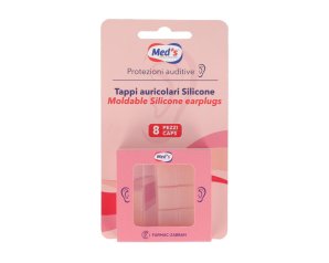 Farmac-zabban Tappo Auricolare In Silicone Scatola 8 Pezzi