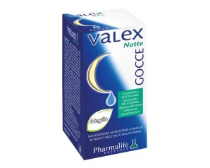 Valex Notte gocce 50 ml - integratore a base di valeriana, passiflora e melissa per il sonno