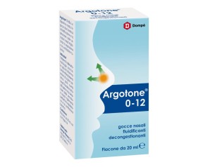 Bracco Argotone 0-12 Gocce Nasali Fluidificanti Decongestionanti Flacone 20 ml