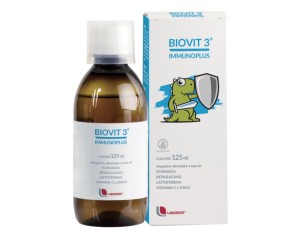 AR Fitofarma Ricerca Naturale Biovit 3 Immunoplus Sciroppo Bambini 125 ml