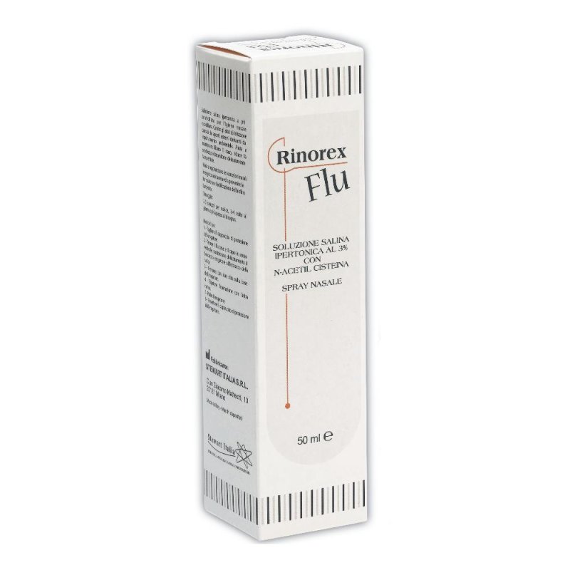 Stewart Italia Rinorex Flu Spray Nasale 50 ml Stewart Italia Rinorex Flu Spray Nasale 50 ml
