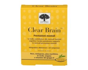 New Nordic Clear Brain 60 Compresse