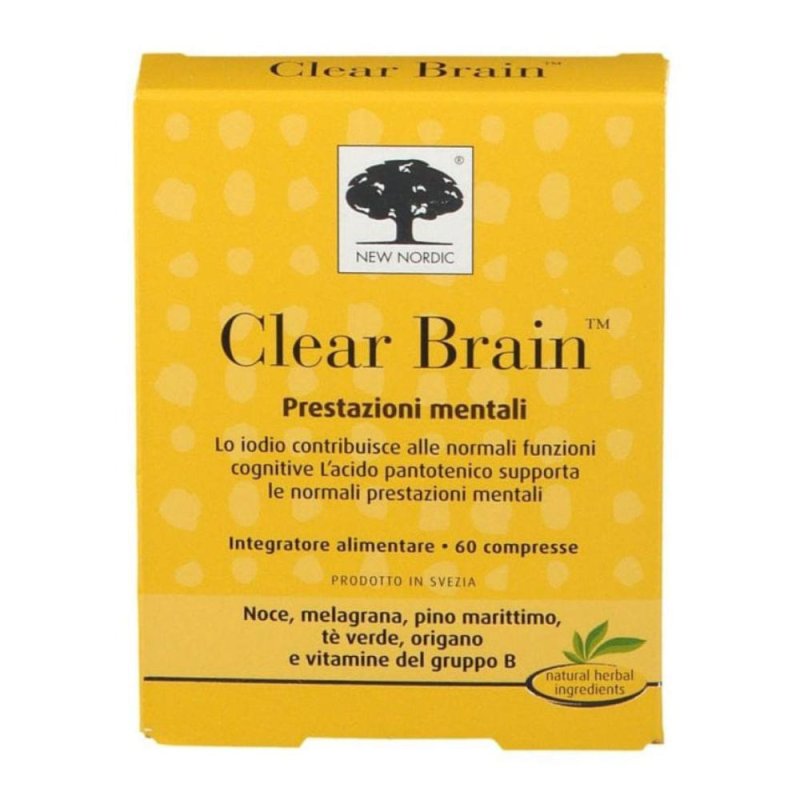 New Nordic Clear Brain 60 Compresse New Nordic Clear Brain 60 Compresse