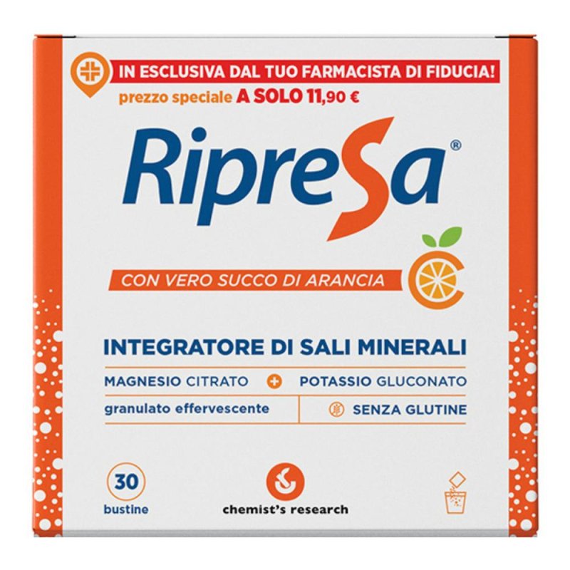 Chemist Research Ripresa Integratore Alimentare 30 Bustine Chemist Research Ripresa Integratore Alimentare 30 Bustine