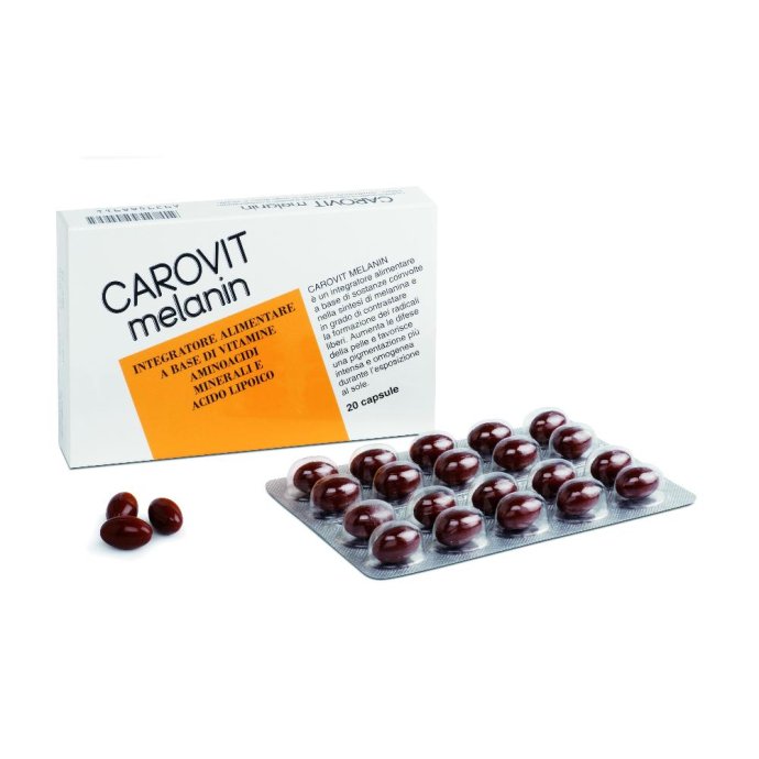 Carovit Melanin Integratore Alimentare 20 Compresse